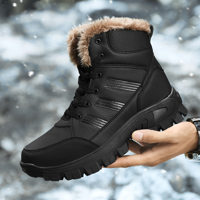 Men Shoes Online - Men's Winter Boots 2025 Warm Waterproof