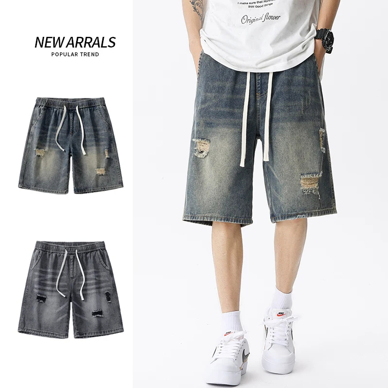 Summer Thin Denim Shorts Men's - Men'S Shoes With Jeans recension och pris