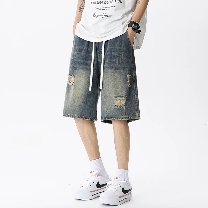 Summer Thin Denim Shorts Men's - Men'S Shoes With Jeans recension och pris