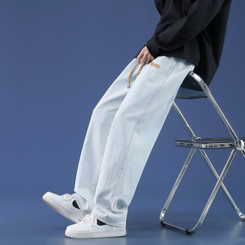 Summer Thin Men's Baggy Jeans  - Men'S Shoes With Jeans recension och pris