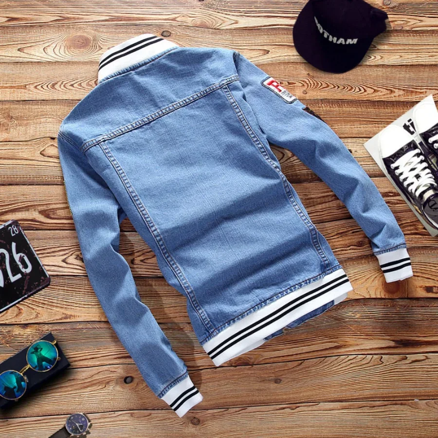 New 2026 Men's Denim Jackets F - Men'S Shoes With Jeans recension och pris