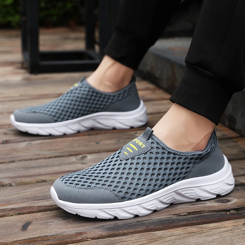 Breathable Men's Casual Sneake - Men Shoes Xxl recension och pris