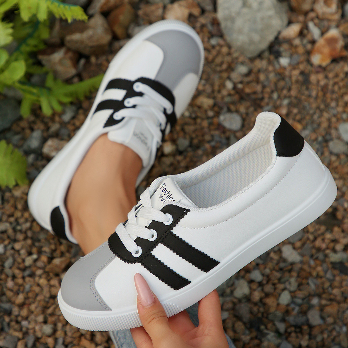 Korean Style Women Spring Autu - Casual Sneaker Low recension och pris
