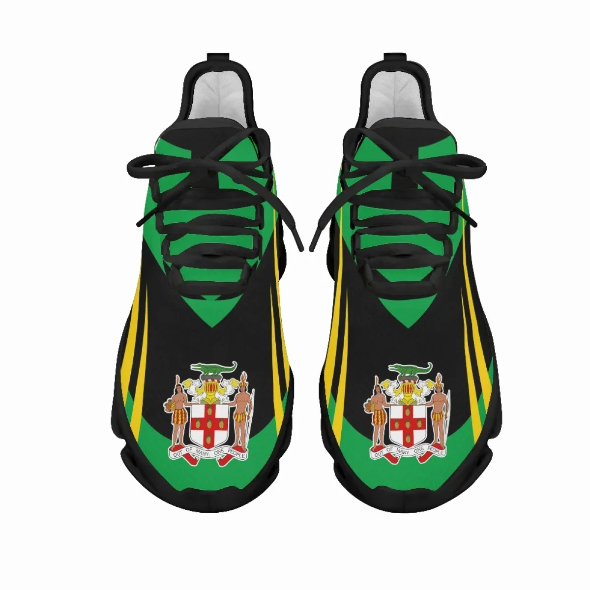 Jamaica Flag Print Shoes Men S - Mesh Trainer Breathable recension och pris