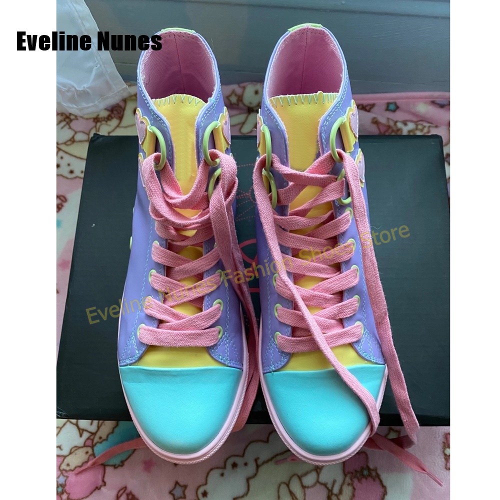 Y2K Girl Sweet High Top Sneake - Casual Sneaker Low recension och pris
