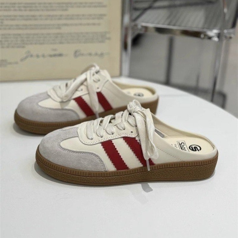 Women Mules Shoes Sports Round - Casual Sneaker Low recension och pris