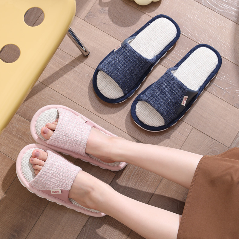 Linen Slippers For Women Men B - Men'S Shoes For Summer recension och pris