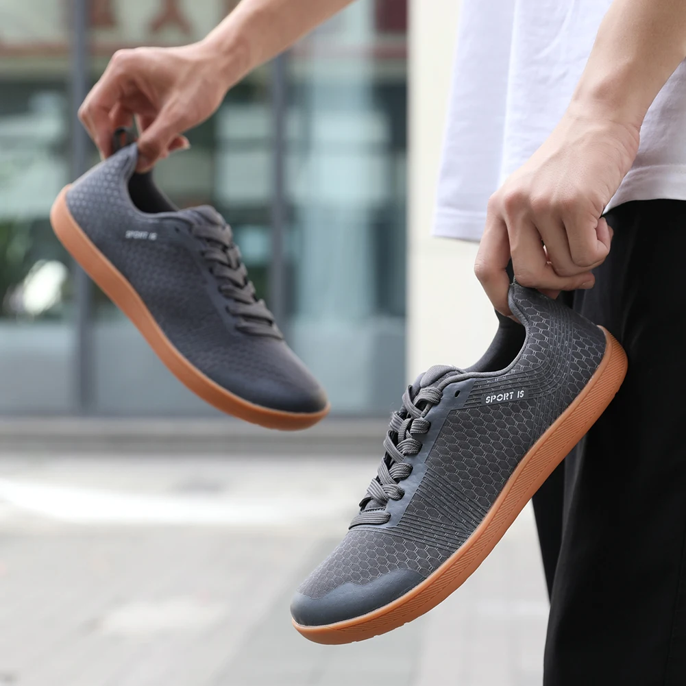 Minimalist Barefoot Shoes Cros - Mesh Trainer Breathable recension och pris