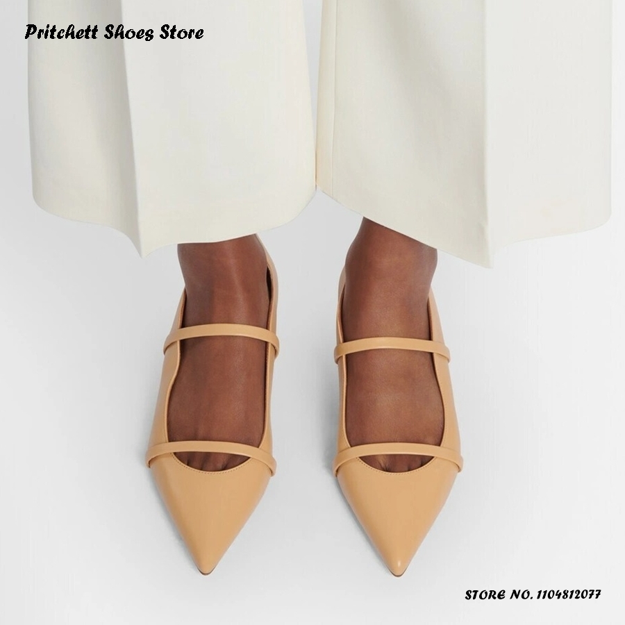 Women's Dual-straps Leather Ba - Men'S Shoes For Summer recension och pris