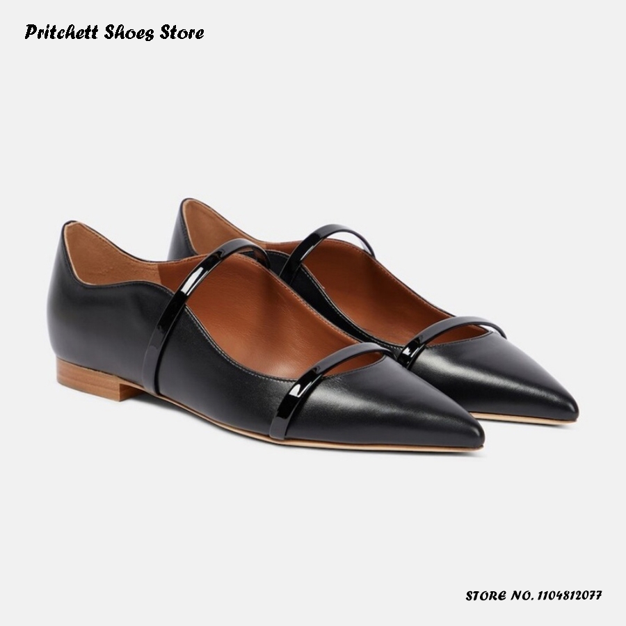 Women's Dual-straps Leather Ba - Men'S Shoes For Summer recension och pris