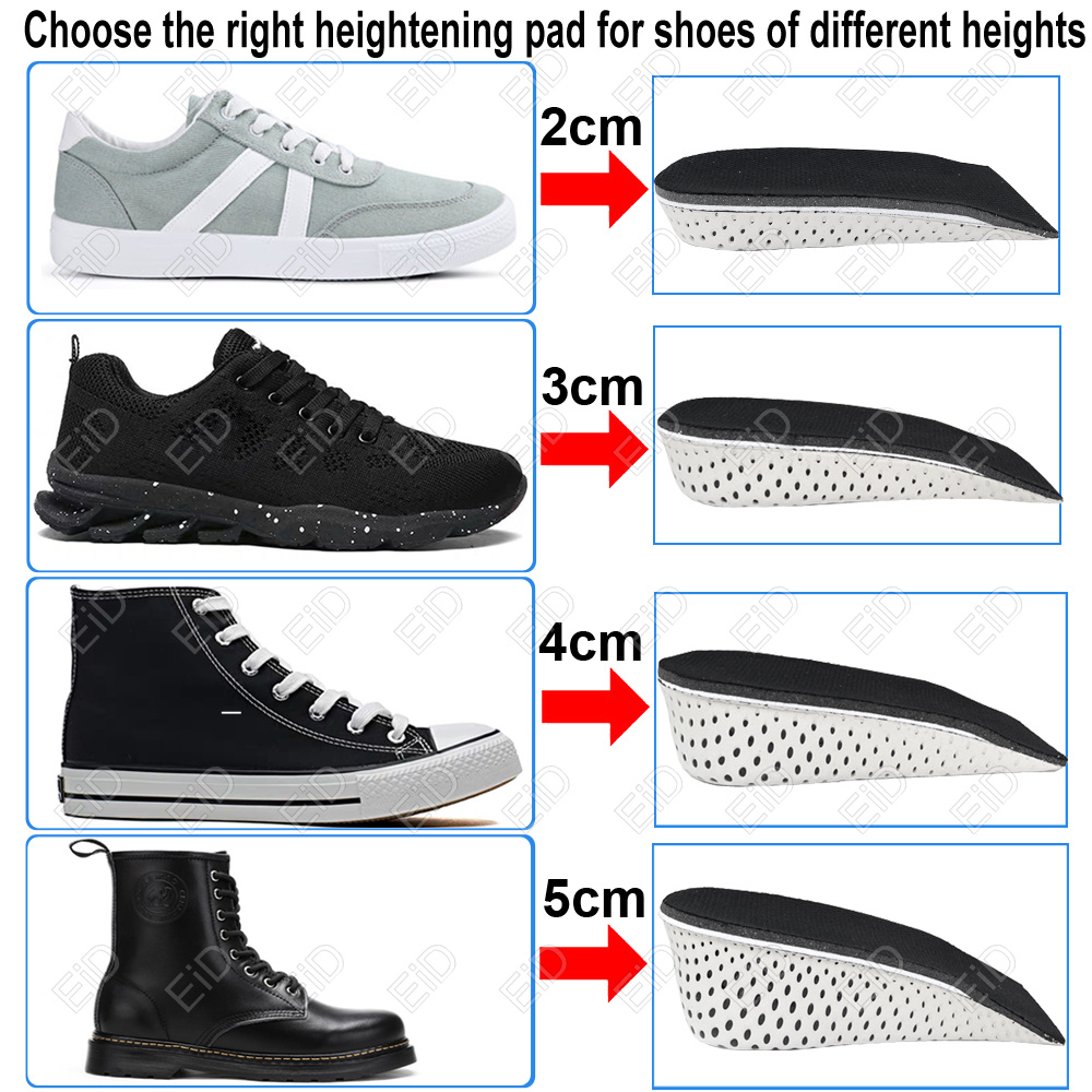 Height Increase Invisible Inso - Men'S Shoes Half Cut recension och pris