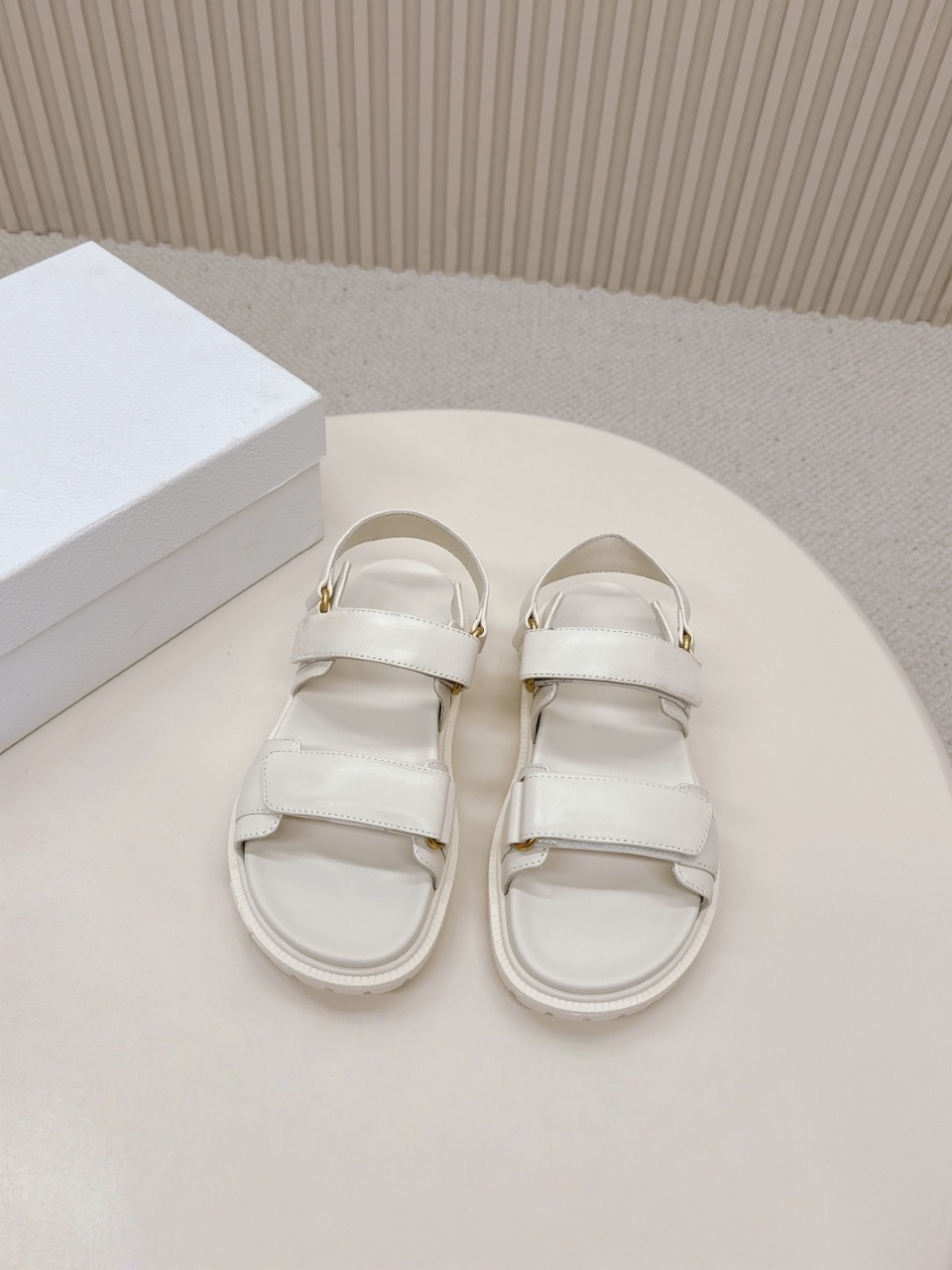Women's Luxury Platform Sandal - Velcro Strap Sandal recension och pris
