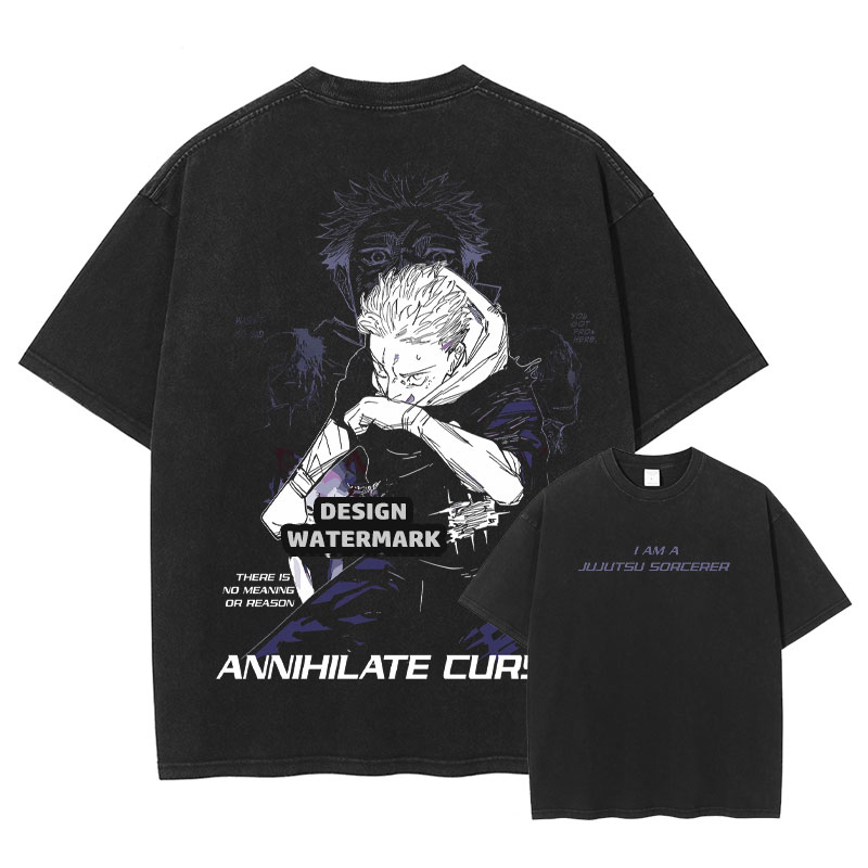 Anime JJK Gojo Saturo T Shirts - Men Shoes Xxl recension och pris