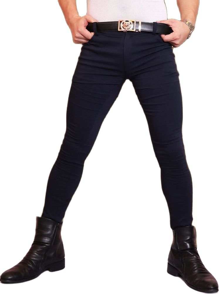 M-3XL Mens Elastic Denim Jeans - Men'S Shoes With Jeans recension och pris