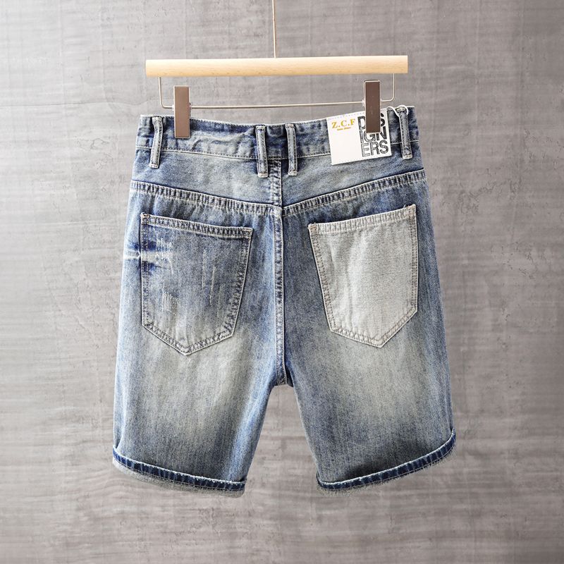 Men's Short Jeans Pants with P - Men Shoes Xxl recension och pris