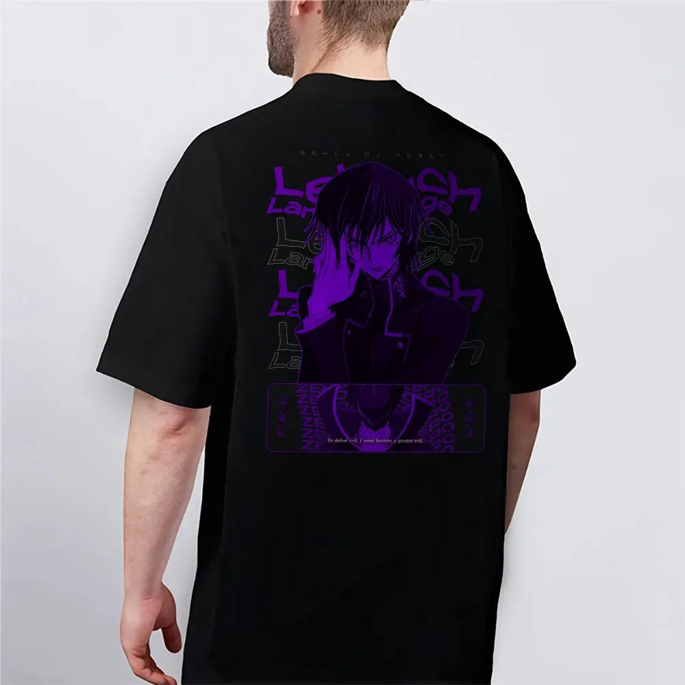 New Code Geass T-Shirt Lelouch - Men Shoes Quotes recension och pris