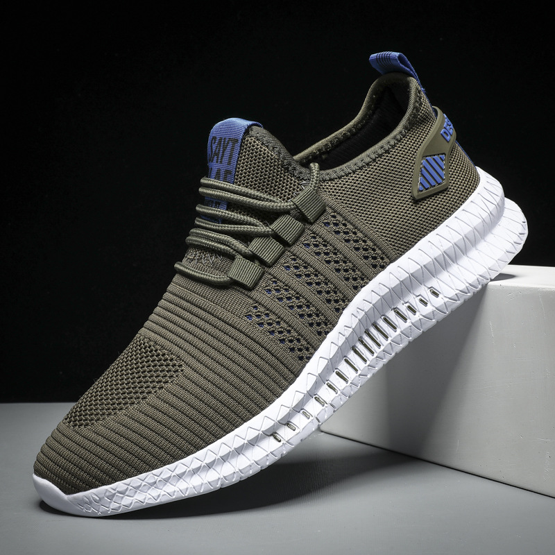 2026 Breathable Mesh Men Runni - Men'S Shoes Half Cut recension och pris