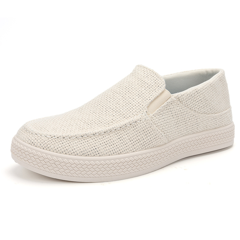 Men Linen Slip On Loafers Brea - Men'S Shoes Comfortable Walking recension och pris