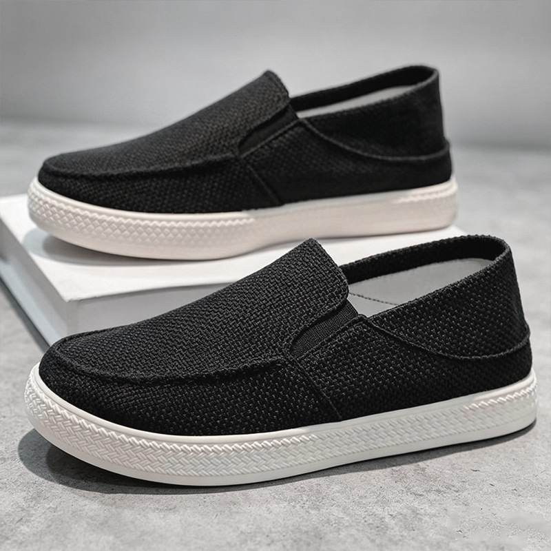 Men Linen Slip On Loafers Brea - Men'S Shoes Comfortable Walking recension och pris
