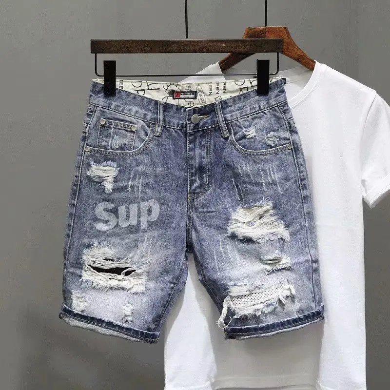 Men's Short Jeans Pants Black  - Men'S Shoes With Jeans recension och pris