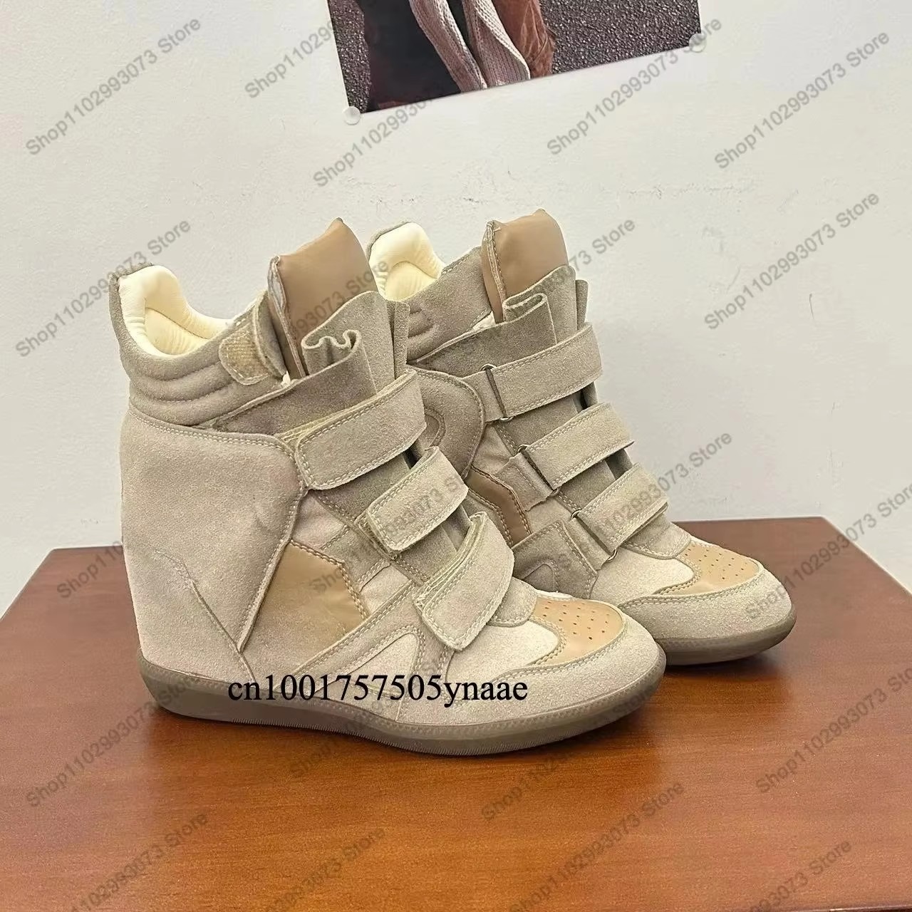 Women Hidden Wedge Heel High‑T - Casual Sneaker Low recension och pris